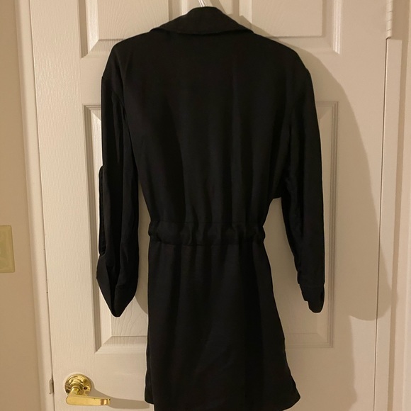 Zara Black Coat (size small) - Picture 4 of 5